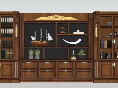 BOOKSELF 3D model