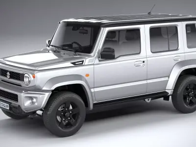 Suzuki Jimny 4style 5door 2024 3D model