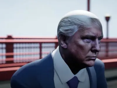 Trump 3D Unreal engine 4 3rd model-coolgames 3D model