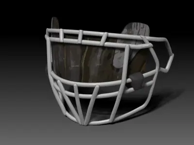 Oakley Visor and Facemask II for NFL Schutt F7 Helmet 3D print model