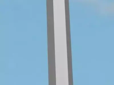 temple pillar Free 3D model