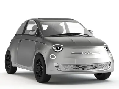 Fiat 500 La Prima 3D model