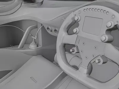 Mazda furai 3D print model