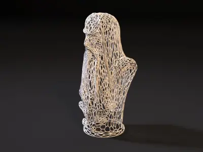 Saruman the White 3D print model