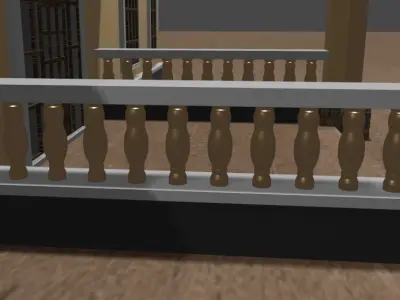 Modern house 3d model 3D model purchase