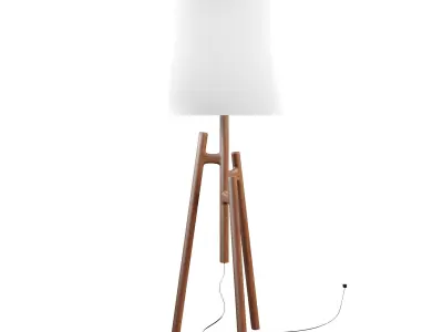 Lockeland Tripod Floor Lamp 3D model