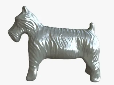 Monopoly Dog 3D model