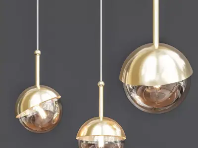 Golden Ball 3D model