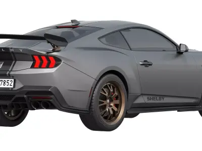 Shelby S650 Super Snake 2026 3D model