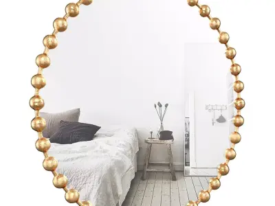 Marlowe Accent Mirror BDIS1385 3D model