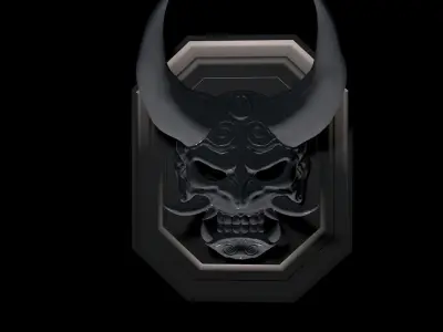 Oni mask 3D print model