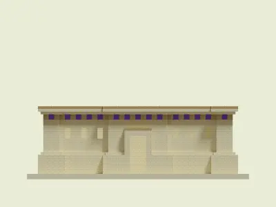 Migdol Walls 3D model