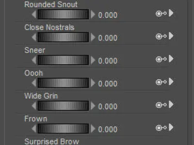 Rigged Pigman 3D Model for Poser and Daz 3D model
