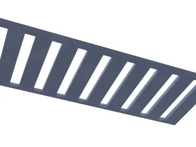 Death Star Ceiling - 1-12 scale Blackseries  Free 3D print model