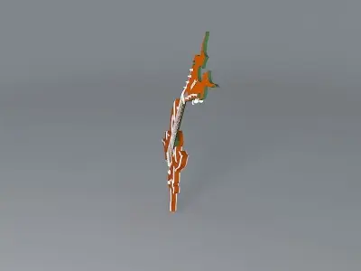 Sands V8 Guitar Free 3D model