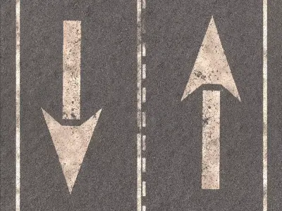 asphalt 24 png pbr seamless 4k Texture