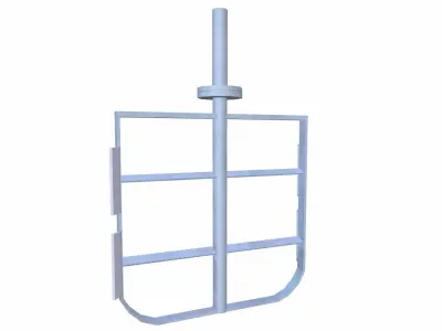 Vessel Blade Low-poly 3D model