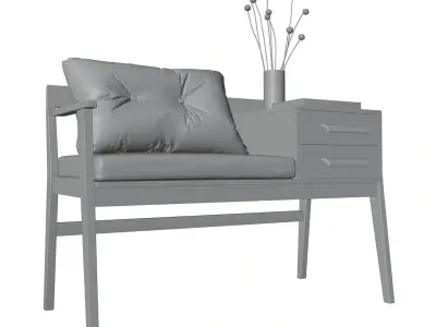 Decorative chair HG2 3D model