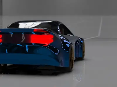 Nissan 300zx Concept 3D model