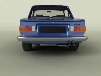 Triumph TR6 mk2 3D model
