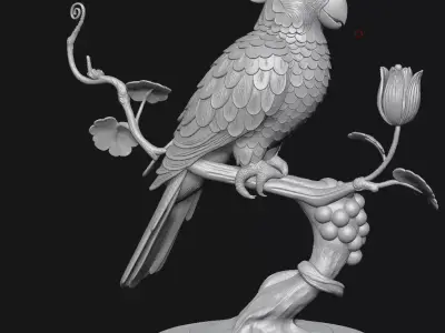 Parrot 3D print model
