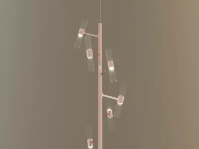 LUXURY CHANDELIER  3D model 10