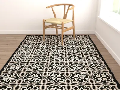 Rugs No 655 Low-poly 3D model