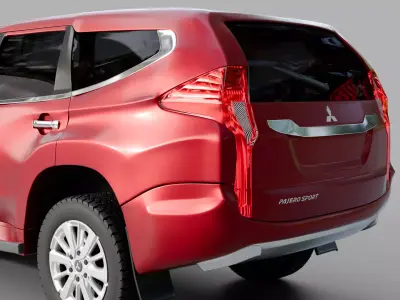 Mitsubishi Pajero Sport 2018 3D model