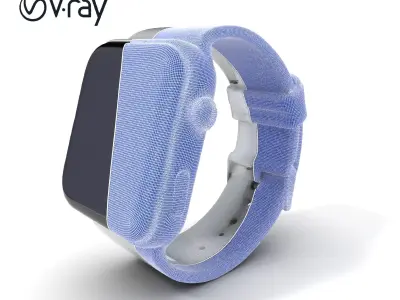 Smartwatch Design Model Pack  Sleek and Modern Low-poly 3D model