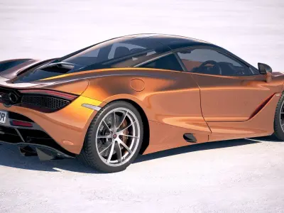 McLaren 720S 2018 3D model