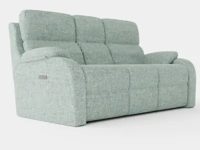 Kingfisher Sofa Low-poly 3D model