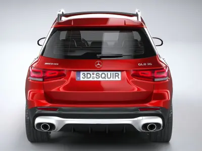 Mercedes-Benz GLB35 AMG 4Matic 2020 3D model