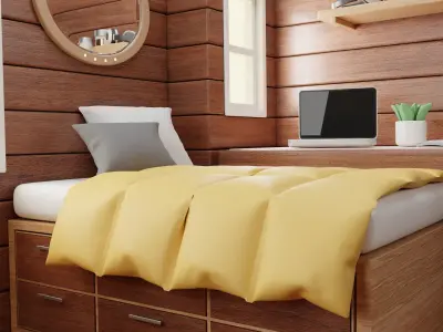 Cozy room 3D model
