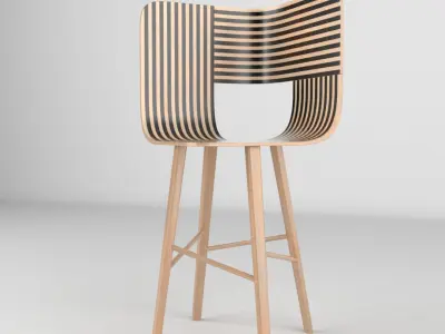 Contemporary Chair Collection 3 3D model