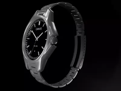 Cainte Luxury Watch 3d Model Low-poly 3D model