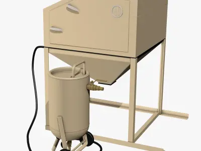 Blast Cabinet 3D model