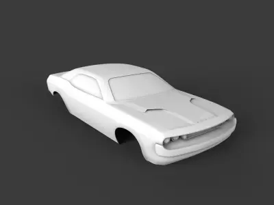 Dodge Challenger car 3D model