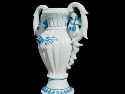 vase cupid 3D print model