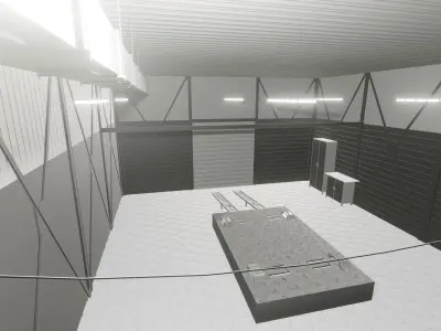 Tuning Car Service 3D model