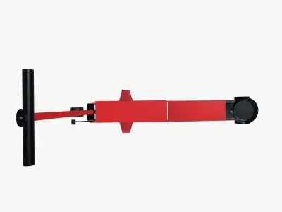 Hydraulic car jacks 3D model