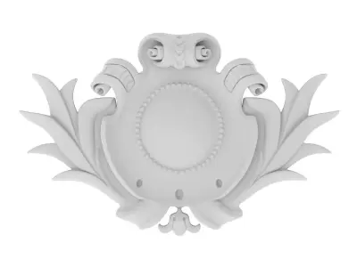 Cartouche Ornament 037 3D model