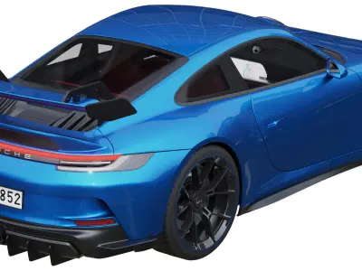 Porsche 911 GT3 2021 3D model