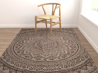Rugs No 672 Low-poly 3D model