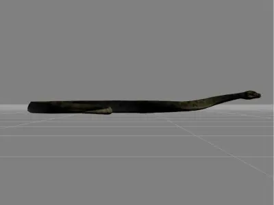 Anaconda v1234 animal Low-poly 3D model