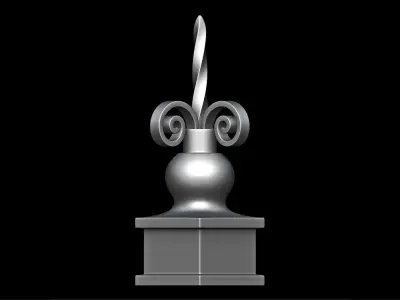 Railheads Base Mesh Vol 2   Low-poly 3D model