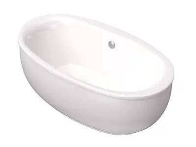K 6369 Sunstruck Freestanding Bath Tub 3D model