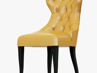 Kursi Makan Modern Unik Seri Bogor 3D model