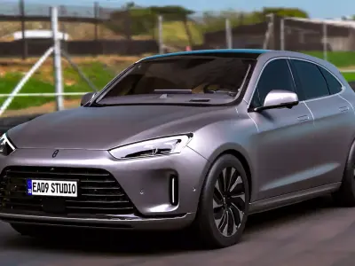 2025 HUAWEI AITO M5 PHEV 3D model