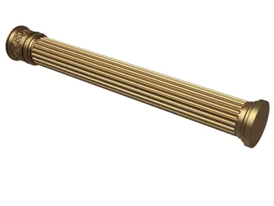 Column Capital 1305 Low-poly 3D model