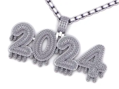 2024 Pendant  3D print model